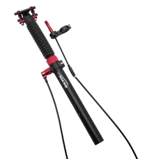 DROPPER SEATPOST FOR MTB- P2R -ALUMINIUM- BLACK Ø. 27,2  L425mm (ADJUSTMENT WITH CABLE 0/55/110mm)