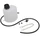 RESERVOIR ATELIER AUXILIAIRE BUZZETTI AVEC ROBINET + DURITE + CROCHET (1 LITRE) (0540)