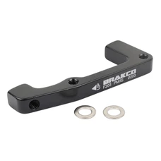 DISC BRAKE ADAPTOR - BRAKCO - FOR MTB - FRONT DISC 203mm TO FIT A POSTMOUNT CALIPER ON AN INTERNATIONAL STANDART FORK