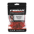 EMBOUT DE CABLE DERAILLEUR/FREIN FIBRAX 1,5/1,8mm ROUGE (SACHET DE 500)