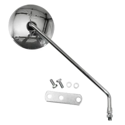 RETROVISEUR ADAPTABLE PIAGGIO 125-150-200 VESPA PX 1998>2016 DROIT CHROME (HOMOLOGUE CE) -VICMA