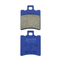 BRAKE PADS -POLINI FOR MBK 50 BOOSTER Front, NITRO Front / APRILIA 50 SR Front / GILERA 50 RUNNER Front / YAMAHA 50 BWS Front, 100 NEOS Front  (L 39.8mm - H 49.7mm - thk6.5mm)  (174.0010)  (FOR RACE)