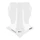 WINDSHIELD FOR MOTORBIKE YAMAHA 900 TRACER 2015>2017  TRANSPARENT REINFORCED (HIGHT- HEIGHT 535mm)  -FACO-
