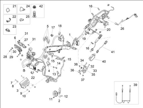 Circuit electrique AV