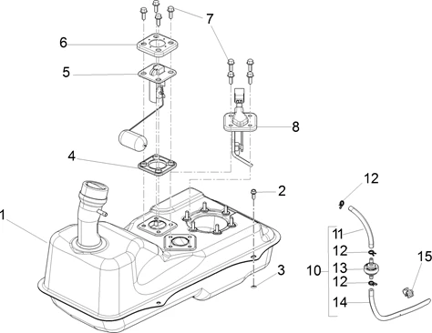 Réservoir carburant