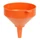 ENTONNOIR PRESSOL EN POLYETHYLENE ORANGE DIAMETRE 200mm  (VENDU A L'UNITE)