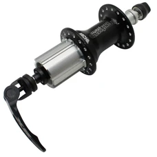 WHEEL HUB- REAR FOR ROAD BIKE-MICHE -WITH BEARINGS FOR CAMPAGNOLO 9/10/11SPEED.   32 spokes-.