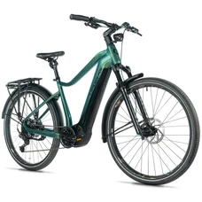 VELO ELECTRIQUE/VAE VTC 29 LEADER FOX DIXON 2026 HOMME VERT BRILLANT 10V CUES MOTEUR CENTRAL PANASONIC GX ULTIMATE 36V 95Nm BATTERIE 23Ah (19'' - h48cm - TAILLE L - POUR ADULTE DE 178cm à 185cm)
