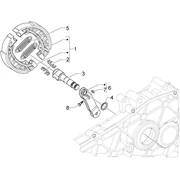 Frein posterieur - Mâchoire