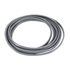 GAINE/SOUPLISSEAU FAISCEAU ELECTRIQUE  8x9 mm GRIS (5M)  -SELECTION P2R-
