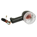 TURN SIGNAL FOR 50cc MOTORBIKE GILERA 50 SMT, RCR 2003>2007 TRANSPARENT/BLACK FRONT/RIGHT + REAR/LEFT ORANGE (CEE APPROVED) -SELECTION P2R