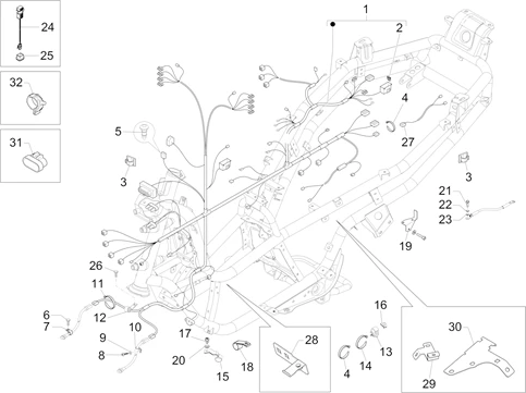 Faisceau de câbles principal