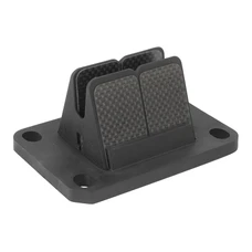 BOITE A CLAPET SCOOT VOCA BESTIA 8 LAMELLES CARBONE POUR MINARELLI 50 AM6 / APRILIA 50 RS / RIEJU 50 MRT / BETA 50 RR / SHERCO 50 SM-R, SE-R / DERBI 50 SENDA DRD / GILERA 50 SMT (TYPE VFORCE)