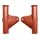HEADLIGHT HOLDER FOR MOPED MBK MBK 89  TO BE PAINTED  "CHAUDRON"  -SELECTION P2R-