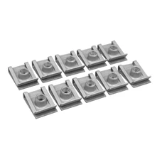 AGRAFE/ECROU TOLE CARROSSERIE M6 (SACHET DE 10 PIECES) -P2R