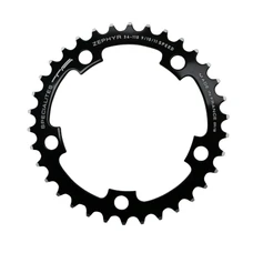 PLATEAU ROUTE 5BRA D.110 TA ZEPHYR 34DTS INTERIEUR NOIR ALU 7075 TYPE SHIMANO 9/10V.