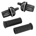 GEAR SHIFTERS SET-FOR MTB- SRAM GRIPSHIFT MRX 3x6 Speed. COMPATIBLE SHIMANO (SET IN BOX)