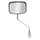 MIRROR FOR BICYCLE-LEFT/RIGHT- NEWTON RECTANGLE SHAPED-BLACK- ON HANDLEBAR Ø22,2mm - STEM L. 190mm (DIMENSIONS 11cm x 8 cm)