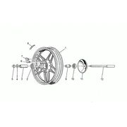 Roue arrière