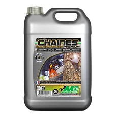 HUILE DE CHAINE TRONCONNEUSE MINERVA PREMIUM EXR AD 120 FILANTE (5L) (100% MADE IN FRANCE)