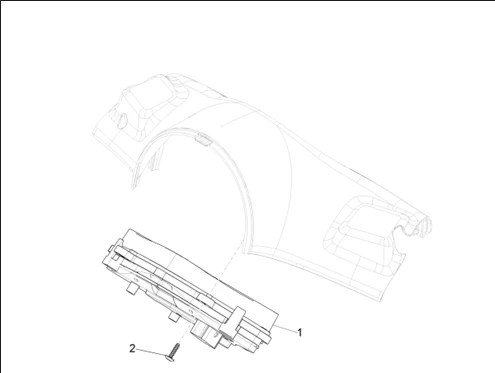 Groupe instruments - Cruscotto