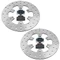KIT FREINAGE (DISQUE+PLAQUETTES) AVANT ORIGINE PIAGGIO 300-500 MP3 2014> -1R000478