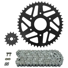 KIT CHAINE ADAPTABLE HUSQVARNA 125 SVARTPILEN 2021>2024 520 14x45 (DIAM COURONNE 63/110/8.5) (DEMULTIPLICATION ORIGINE) -AFAM