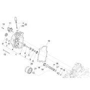 Couvercle volant magnetique - Filtre à huile