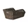 REAR BASKET - BASIL CENTO RATTAN - PLASTIC OSIER STYLE-BLACK (43x32x25cm) (WITH BRACKET)