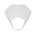 PLAQUE PHARE/TETE DE FOURCHE 50 A BOITE ADAPTABLE RIEJU 50 MRT 2009>2021, MRT ENDURO 2009>2021, MRT PRO 2009>2021, MRT SM 2009>2021 BLANC BRILLANT -P2R