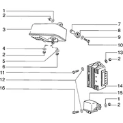 Dispositif commande prechauffage - regiulateur de tension