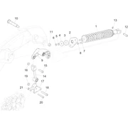 Suspension arrière - Amortisseur/s
