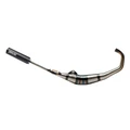 POT 50 A BOITE YASUNI R1 VERNI POUR MBK 50 X-POWER/YAMAHA 50 TZR/RIEJU 50 RS2 MATRIX/APRILIA 50 RS (PASSAGE BAS) (SILENCIEUX NOIR/BLEU)  -TUB903TA-