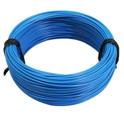 FIL ELECTRIQUE 1,00mm2  12/10  MULTIBRIN  BLEU (50M)  -SELECTION P2R-