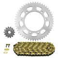 KIT CHAINE ADAPTABLE YAMAHA 125 XT R 2005>2011 428 14x50 (DIAM COURONNE 105/125/8.5) (DEMULTIPLICATION ORIGINE) -AFAM