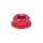 ECROU 6 PANS EPAULE M6 ALU ROUGE (SACHET DE 6 PIECES)  -SELECTION P2R-