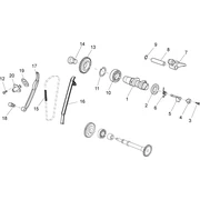 Distribution cylindre arrière
