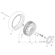 Roue avant