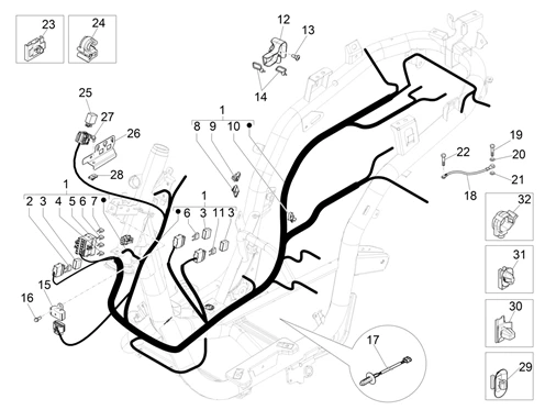 Faisceau de câbles principal