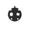 OIL PUMP GASKET "PIAGGIO GENUINE PART" COMMON TO THE RANGE MAXISCOOTER 400-500 CC  -847962-