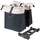SACOCHE ARRIERE VELO DOUBLE BASIL VIVE NOIR 28-35L FIXATION PORTE BAGAGE FIXATION SYSTEME MIK (COMPATIBLE AVEC 157030 INCLUS) (30x18x49cm) FERMETURE PLIANT ANTI-PLUIE