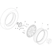 Roue avant