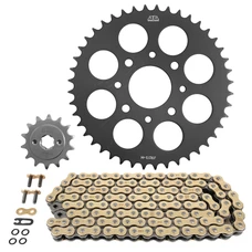 KIT CHAINE ADAPTABLE HONDA 125 XL V VARADERO 2000>2016 520 14x44 (DIAM COURONNE 58/90/8.5-10.5) (DEMULTIPLICATION ORIGINE) -JT SPROCKETS/DID