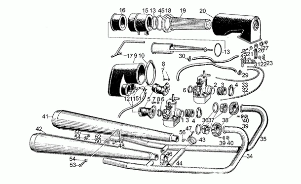 Groupe échapp.-aspiration