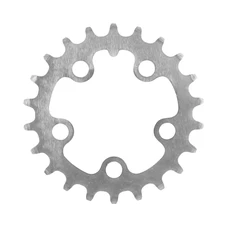 CHAINRING FOR MTB-5 arms- FOR TRIPLE 22 Teeth Ø58 BLACK- Internal STRONGLIGHT ALU 7075 - 8/9 Speed.