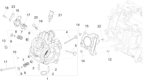 Ensemble culasse - Soupape