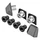 CHAINRING BOLT SET- SHIMANO ULTEGRA R8000 (set of 4)
