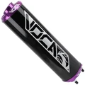 SILENCIEUX 50 A BOITE VOCA BESTIA RD30400 NOIR EMBOUT ANODISE VIOLET POUR ROOKIE, CHROMED, SCR, MK, BARIKIT