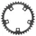 CHANRING FOR ROAD BIKE-5 arms- 39T. Ø110 CAMPAGNOLO ULTRA TORQUE "INNER" BLACK CT2 STRONGLIGHT 11 Speed RECORD CARBON - CHORUS CARBON - ATHENA -ALUMINIUM- 11 Speed "INNER" THREADED