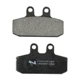 PLAQUETTE DE FREIN NEWFREN POUR APRILIA 125-150-200-250-300-400-500 SCARABEO AV / DERBI 125-250-300 RAMBLA AV / MALAGUTI 500 SPIDERMAX AV  (FD0091BT)  (TOURING ORGANIQUE)
